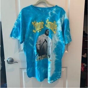 The Notorious B.I.G. Men's Old English Biggie Graphic T Shirt